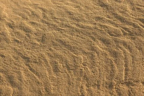 Yellow sand texture. Stock Photos