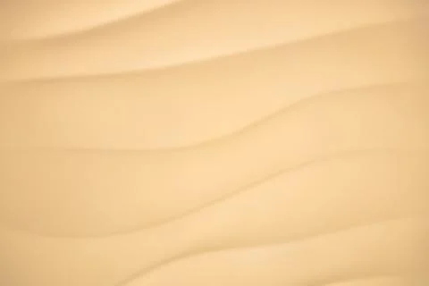 Yellow sand texture. Wavy background, white abstract tender texture Stock Photos