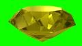 Yellow sapphire gemstone gem stone spinning wedding background loop 4K 4k or 4k+ Resolution