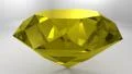 Yellow sapphire gemstone gem stone spinning wedding background loop 4K 4k or 4k+ Resolution