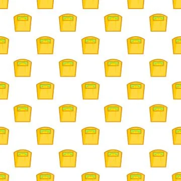 Yellow scales pattern, cartoon style Stock Illustration