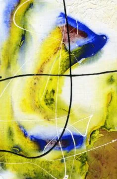 Yellow scetch Stock Illustration