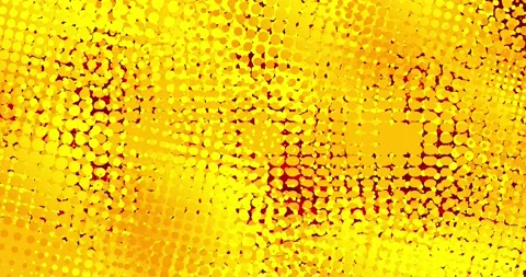 Yellow Screen with Speech Bubble From Red Comic Book Background Stock-Footage 168954857