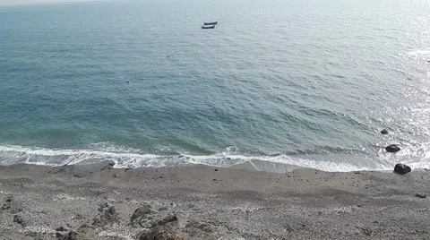 Yellow sea. Stock Footage 46667205