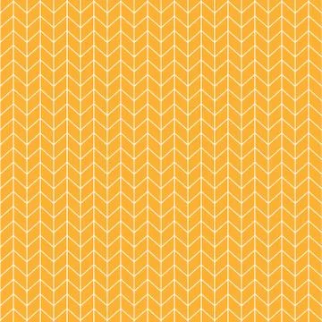 Yellow seamless pattern with geometric design Stock Illustration