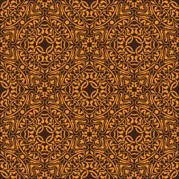 Yellow seamless pattern Stock Illustration