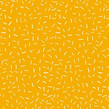 Yellow seamless pattern Stock Illustration