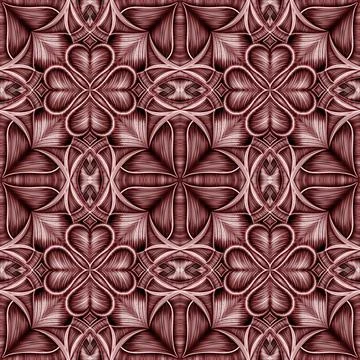 Yellow seamless pattern luxury style. Golden textile interior design.  Geomet Stock Illustration