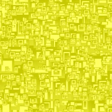 Yellow seamless rectangle pattern background Illustrazione stock