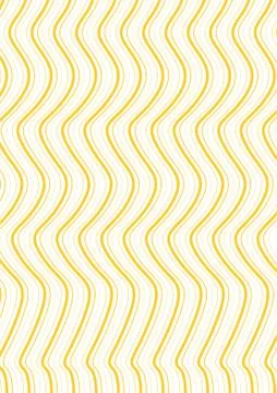 Yellow seamless wave strip background Stock Illustration