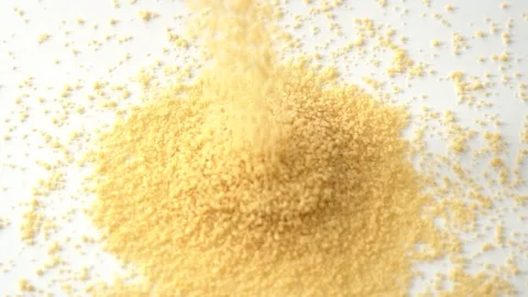 Yellow sesame Video stock 101057957