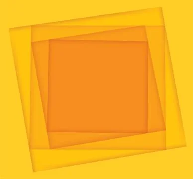Yellow shades square background vector illustration EPS10 Stock Illustration