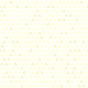 Yellow shamrock pattern. Seamless vector Stock Illustration
