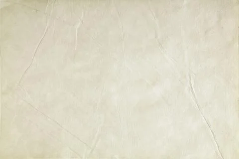 Yellow sheet of paper folded Foto stock