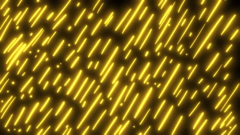 Yellow shining rays of energy on a black screen. Stock Footage 278092606
