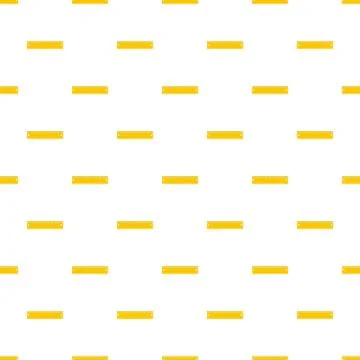 Yellow short ruler pattern seamless イラスト素材
