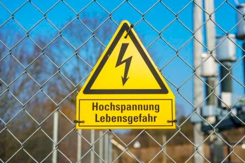 Yellow sign Stock Photos