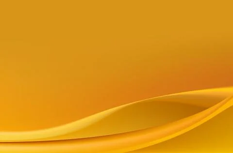 Yellow silk background with some soft folds Illustrazione stock
