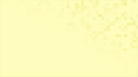 Yellow simple and classy hi-tech box pattern geometrical tech background Stock Footage 302557876
