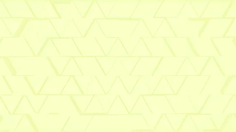 Yellow simple and elegant 3d triangles geometrical futuristic background  Video stock 307671721