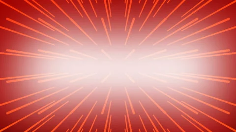 Yellow simple lines on red background. Glowing lasers. Motion Graphic backdrop Stock Footage 101857176