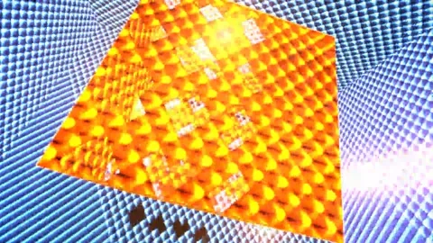 Yellow Sky 3d Cubes Rapid Circulating Motion Background Stock Footage 276918899