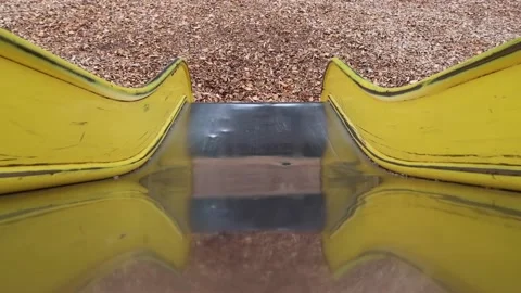 Yellow Slide Stock Footage 166226544