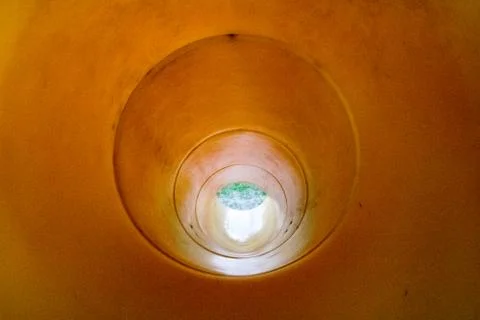 A yellow slide Stock Photos