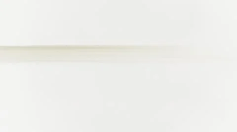 Yellow smoke line on white background Stock Footage 65221935
