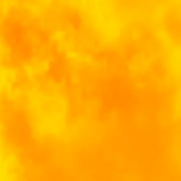 Yellow Smoke or Fog Pattern. Cloud Special Effect. Natural Phenomenon Illustrazione stock