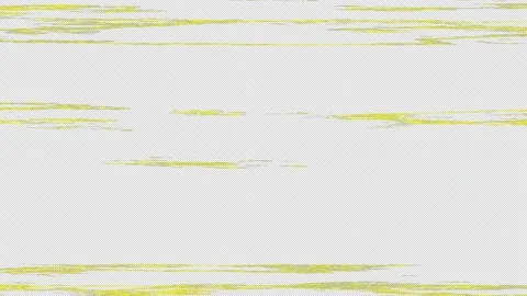 Yellow Smooth Grunge Lines (Alpha Channel) Видео 205522026