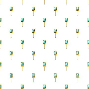 Yellow snack vending machines repeating a seamless background pattern イラスト素材