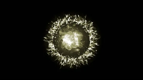 Yellow source of power Video stock 65881478