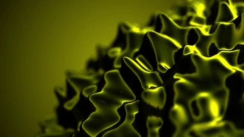 Yellow sphere background. Stock Footage 77205612