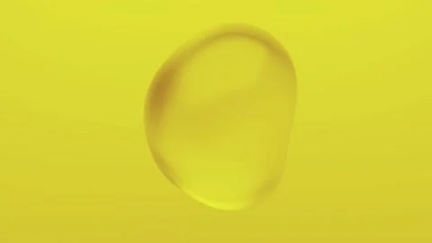 Yellow sphere as background for meditation - loop Vidéo 166955864