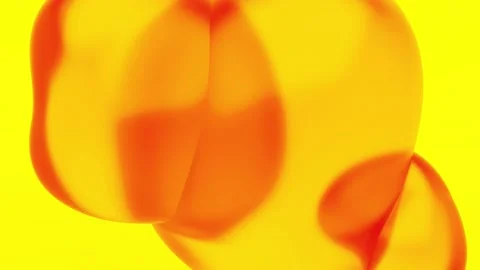 Yellow spheres as background for meditation - loop Stock Footage 167018245