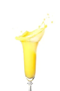 Yellow splash 写真素材