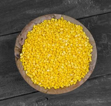 Yellow Split Dal Foto stock