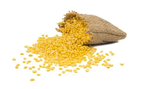 Yellow Split Dal Foto stock