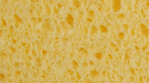 Yellow sponge detail texture Stock Footage 103223620