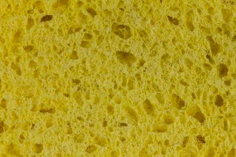 Yellow sponge texture or pattern Foto stock