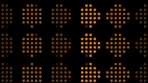 Yellow Spotlight VJ Loops 库存影片 74234154