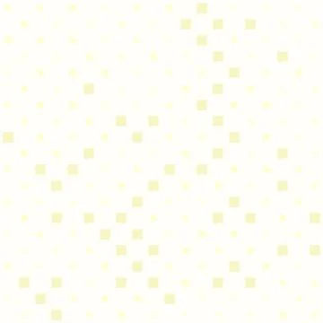Yellow square pattern. Seamless vector background Stock Illustration