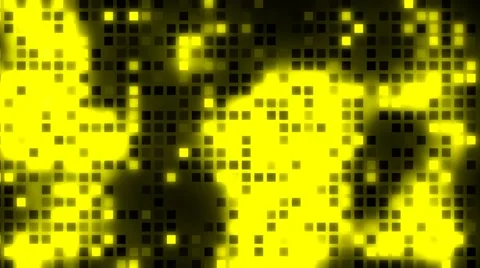 Yellow square videogame Background Stock Footage 45575717