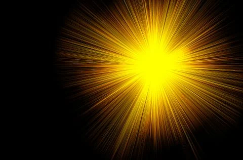 Yellow star effect イラスト素材