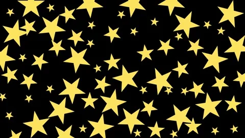 Yellow star seamless pattern Stockbeeldmateriaal 335017803