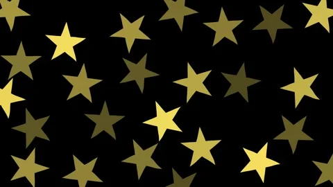 Yellow star seamless pattern, party background 스톡 동영상 335017808