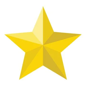 Yellow star sparkle shape. Abstract shine effect sign. Retro futuristic bri.. Stock Illustration