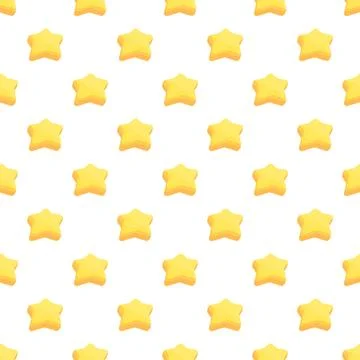 Yellow stars seamless pattern for awards and success 스톡 일러스트