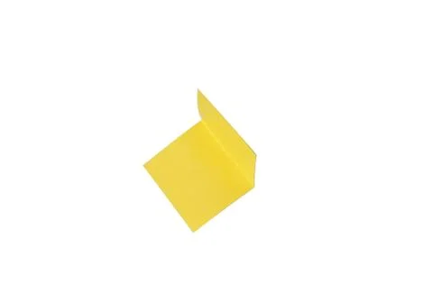 Yellow sticky note Stock Photos